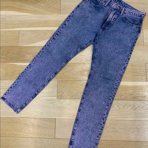 Levi’s men’s 512 - vintage looking purple/blue wash